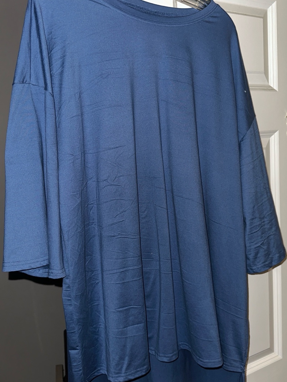 Relaxed Fit Women's Navy Blue Top